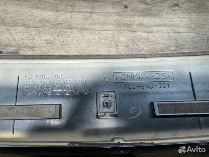 Honda civic 4D Спойлер крышка багажника