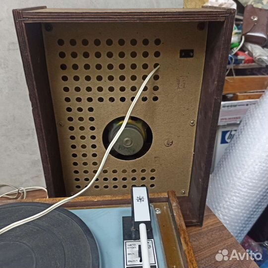 Электрофон Россия 323 Виниловый Проигрыватель СССР