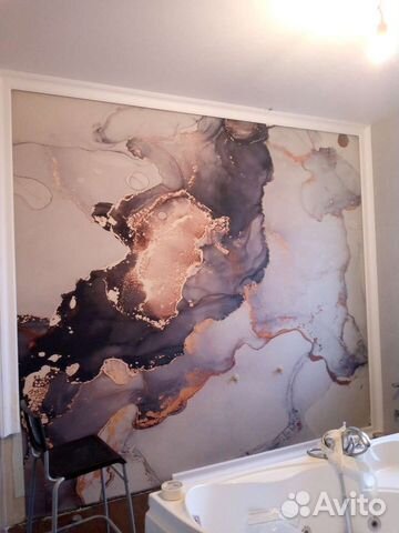 Малярные работы, установка 3D панелей