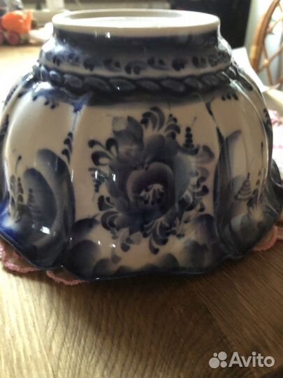 Гжель скульптура,автор Лобова,Новикова