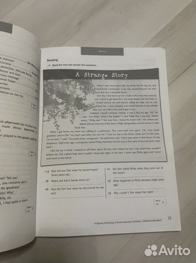 Spotlight test booklet 7