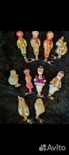 Елочные игрушки СССР