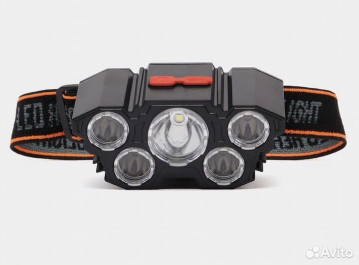 Мощный налобный фонарь-люстра светодиодный