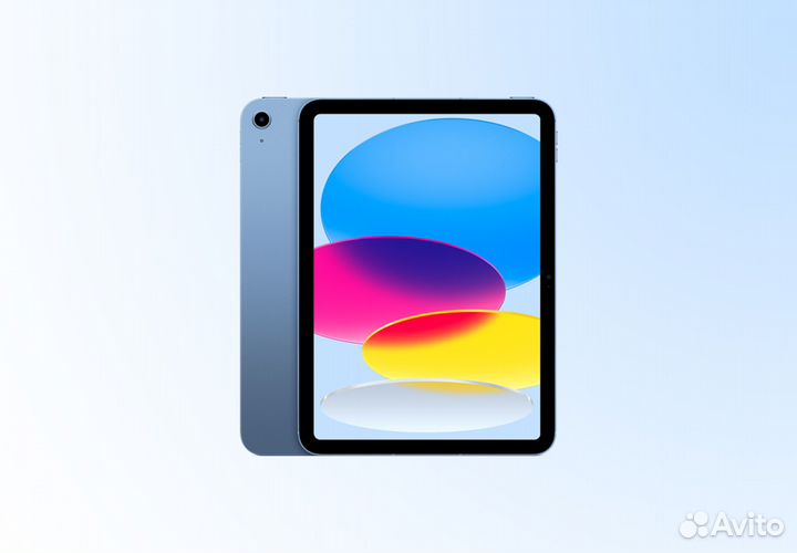 Планшет Apple iPad (2022) 10.9 Wi-Fi 64Gb (Голубой