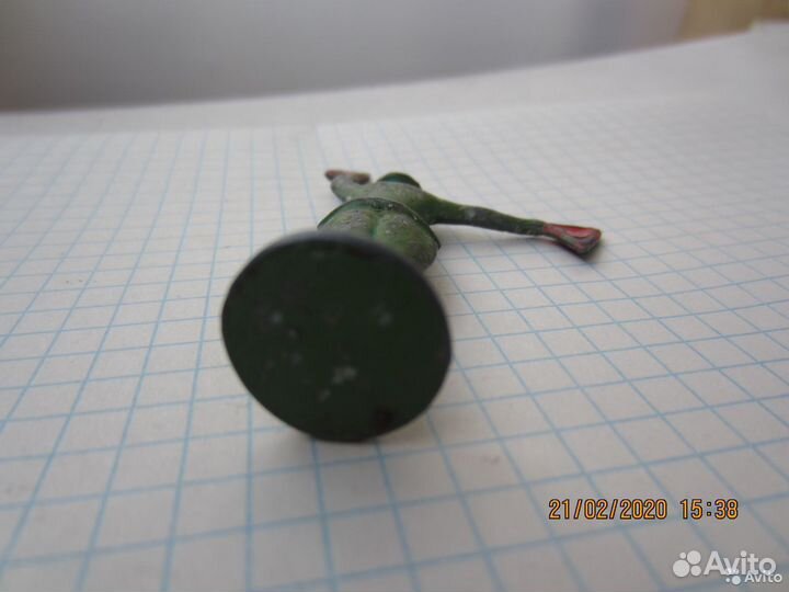 Солдатик сигнальщик регулировщик с флажками СССР