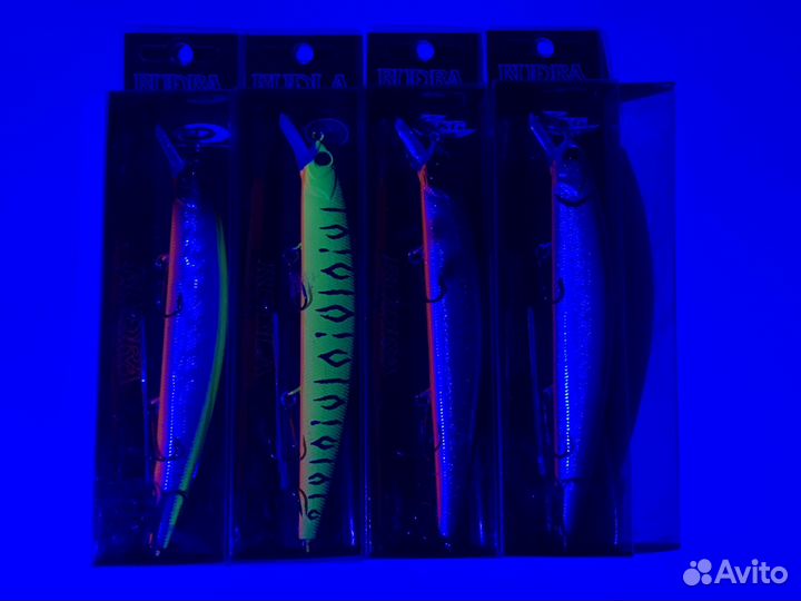 Воблеры OSP Rudra 130 sp. Набор из 4-х штук