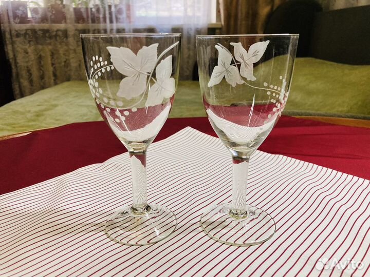 Бокалы стекло СССР