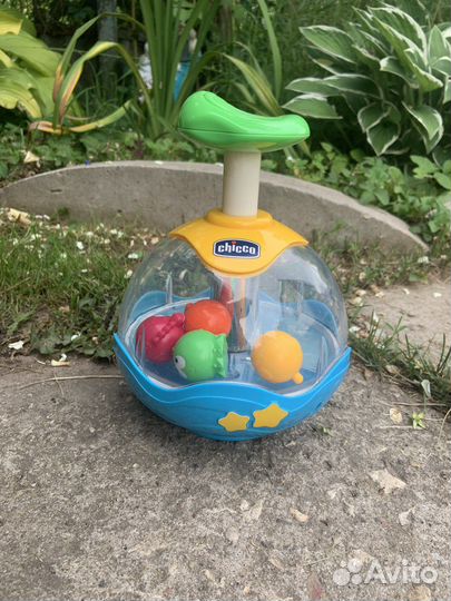 Юла музыкальная chicco аквариум