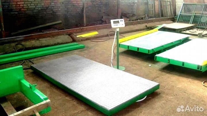 Весы платформенные до 10000 кг