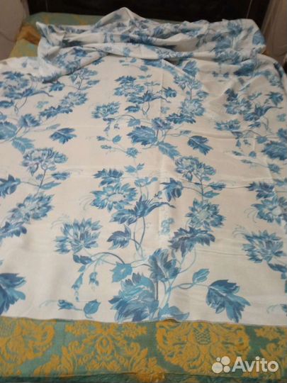 Шторы и отрезы ткани на шторы новые