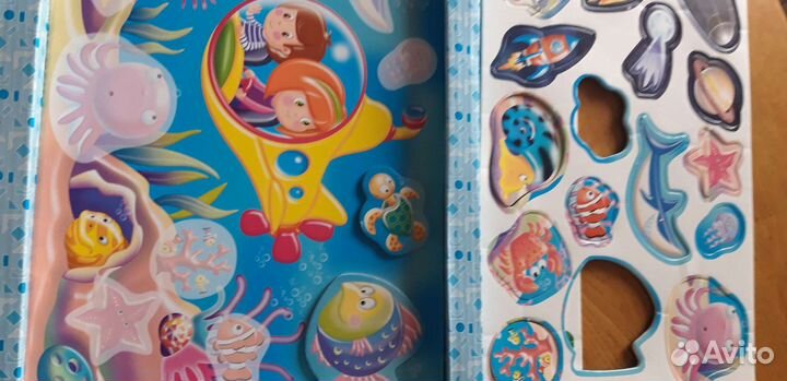 Обучающая магнитная игра 3+