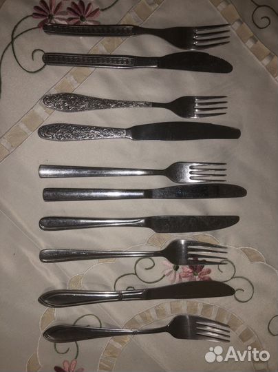 Набор вилок и ложек