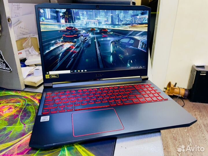 Acer Nitro 5 i5-10Gen/8/RTX3050/144Hz Игровой