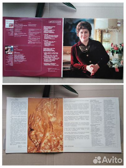 Виниловые пластинки Ирина Архипова 2шт