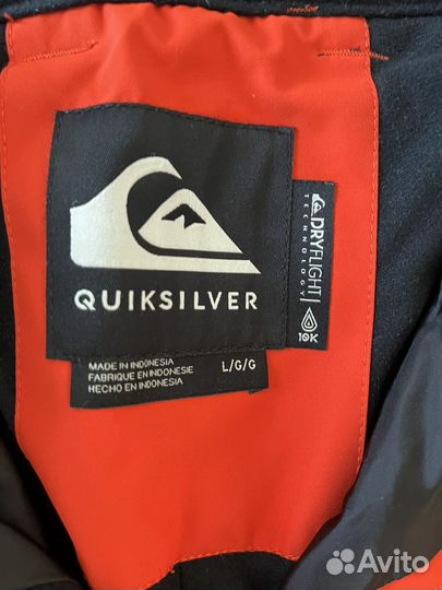 Брюки горнолыжные quicksilver