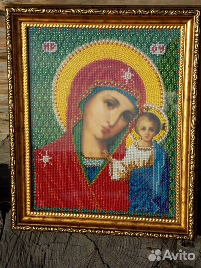 Иконы вышитые бисером