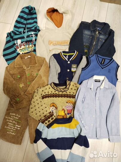 Пакет вещей на мальчика 3-5 лет