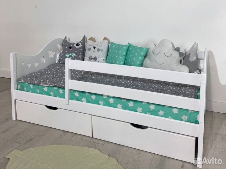 Детская односпальная кровать