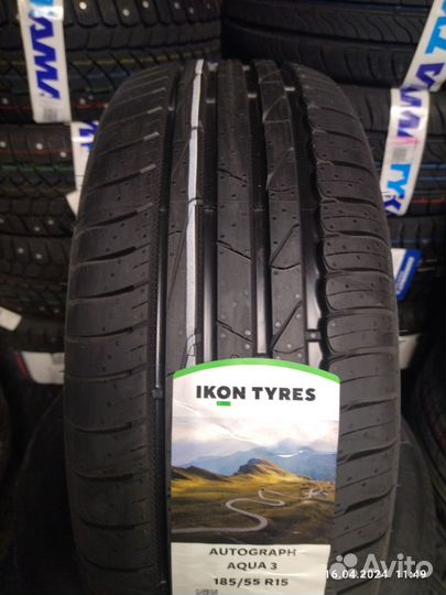 Ikon Tyres Autograph Aqua 3 185/55 R15 86V