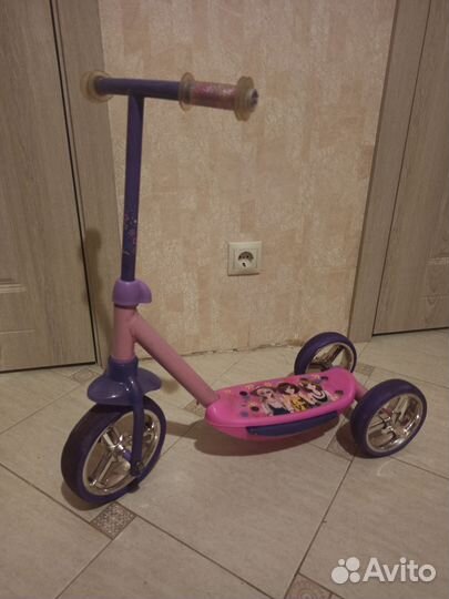 Самокат детский трехколесный бу