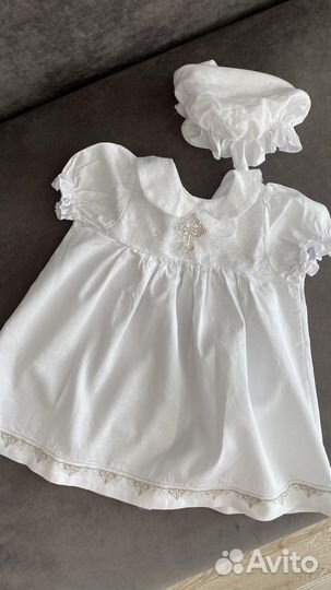 Крестильный набор для девочки новый