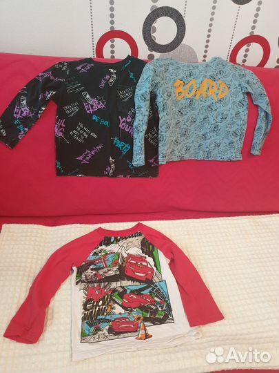 Детские вещи для мальчика пакетом 110см