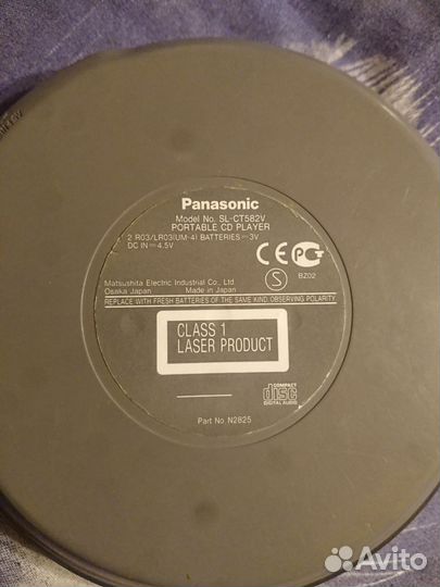 CD плеер Panasonic SL-CT582V