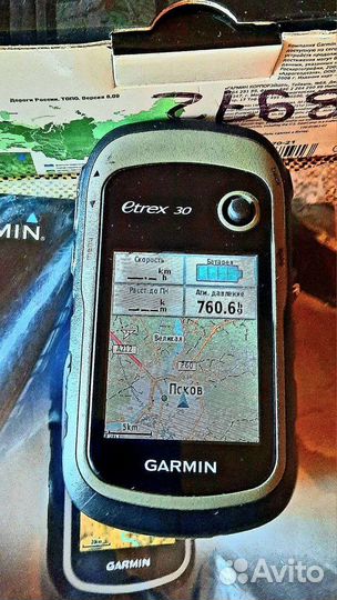 Навигатор garmin eTrex 30