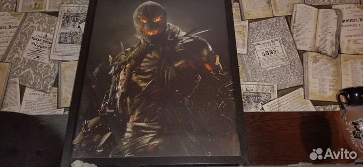 Картина абстракция в стиле Хоррор