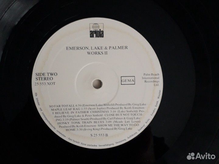 Emerson Lake & Palmer, 1977 LP