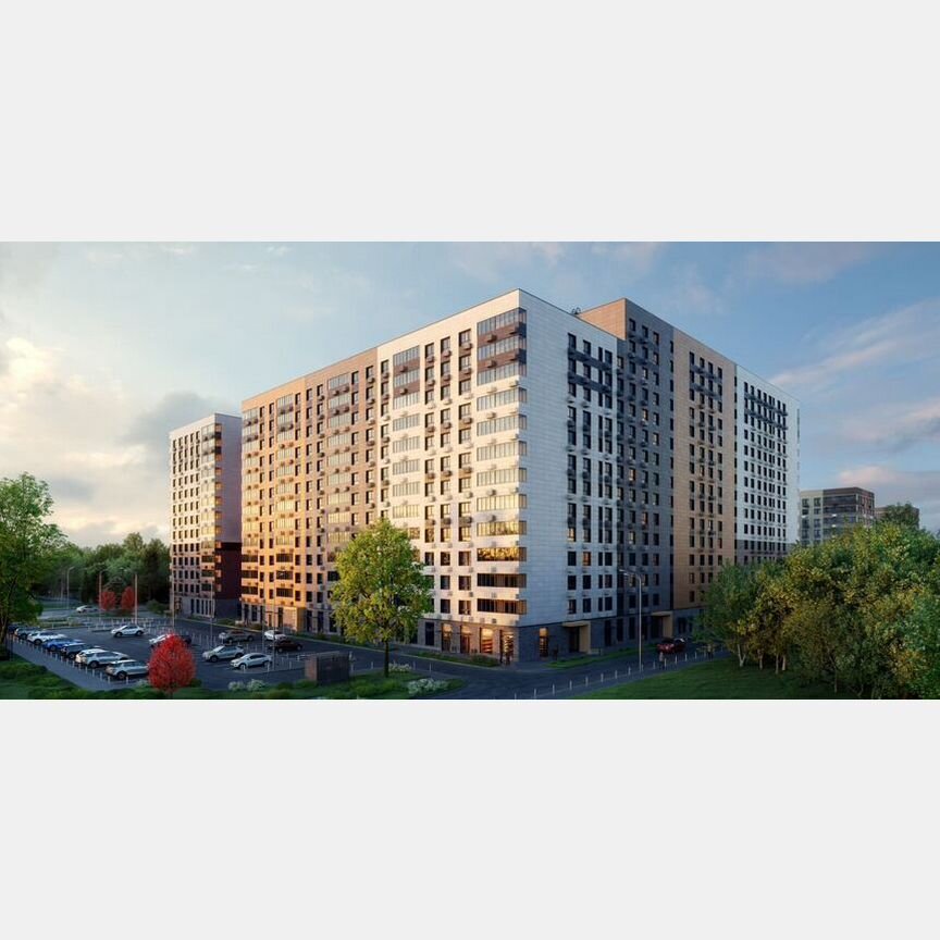 2-к. квартира, 54,2 м², 7/11 эт.