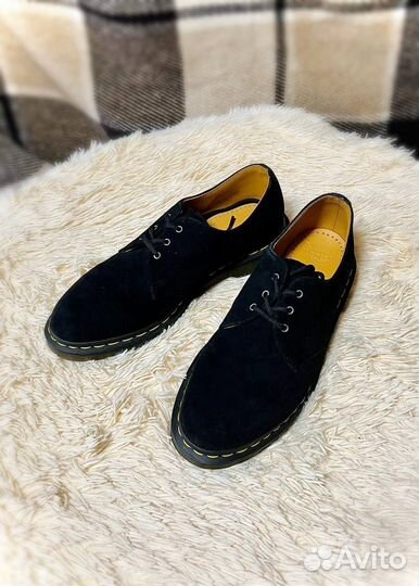 Dr. Martens 1461 Black замша оригинал