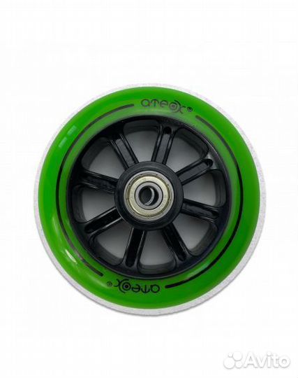 Колесо атеох jump PU (100 мм) зеленый
