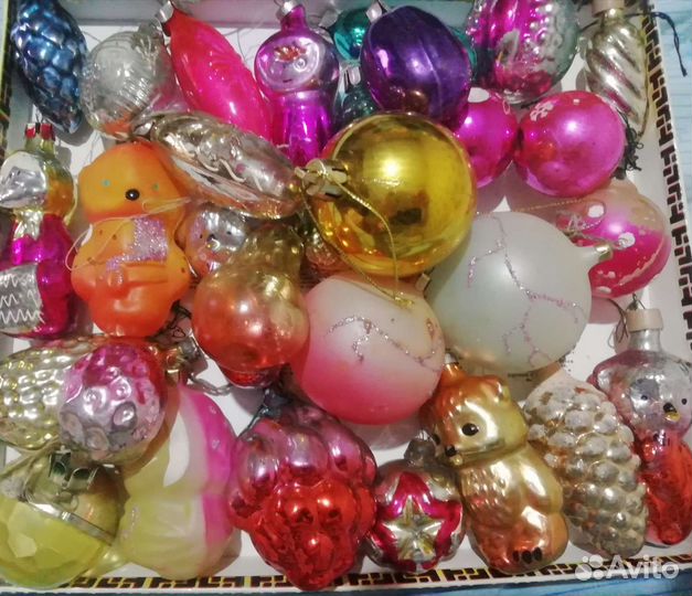 Новогодние игрушки советские