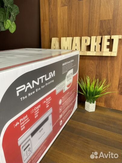 Мфу лазерное pantum M6507W Grey