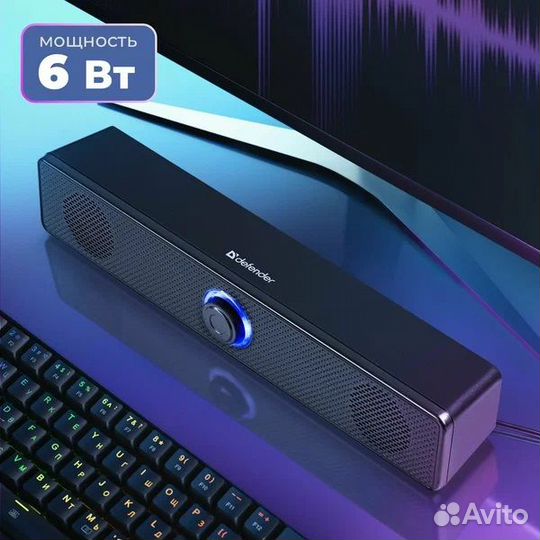 Саундбар 2.0 Defender Z2, 6 Вт