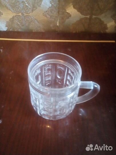 Кружка хрустальная