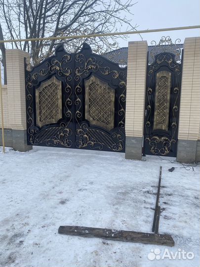 Кованые ворота