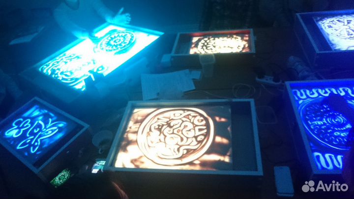 Рисование песком