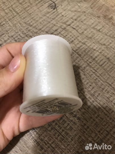 Тонкая леска для плетения из бисера