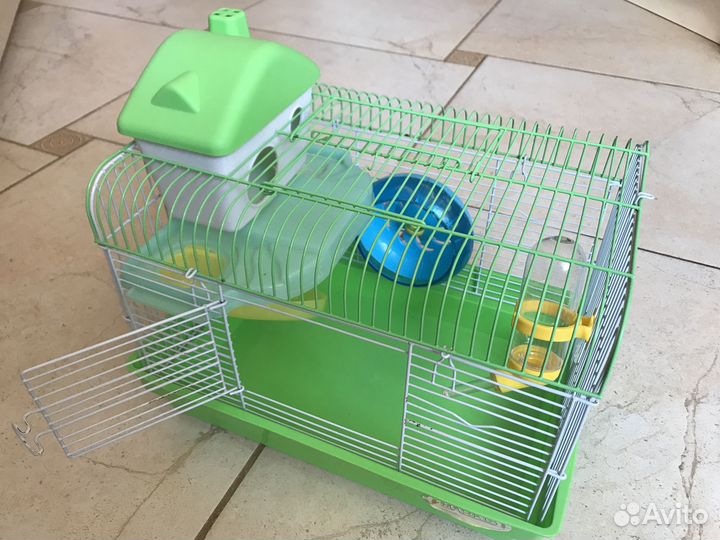 Клетка для хомяка 47х30х27см