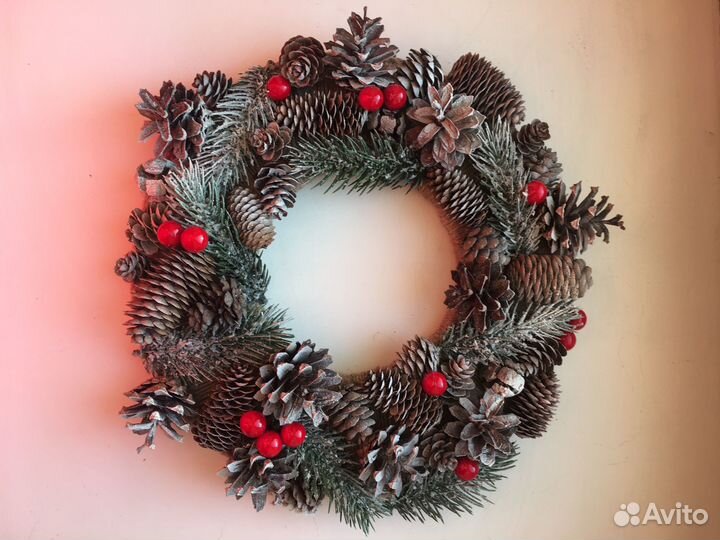Новогодний рождественский венок