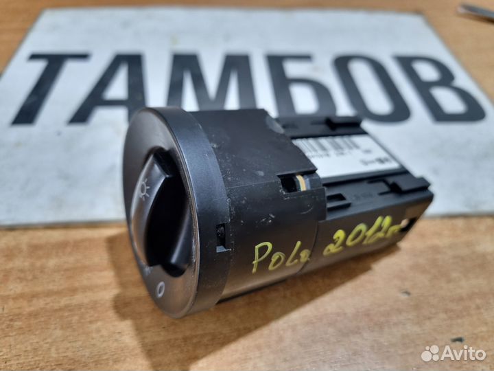 Переключатель света фольксваген поло 2012 год