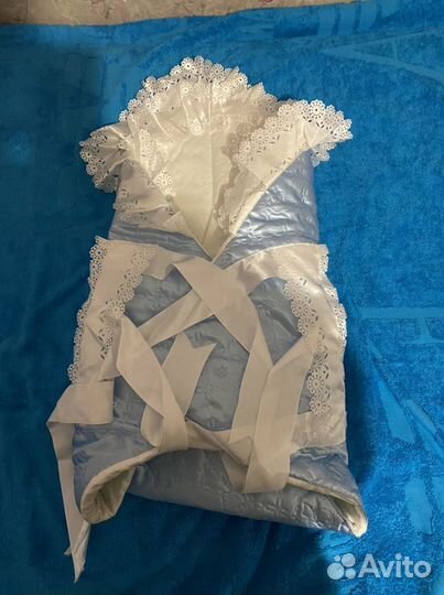 Конверт на выписку для мальчика весна осень