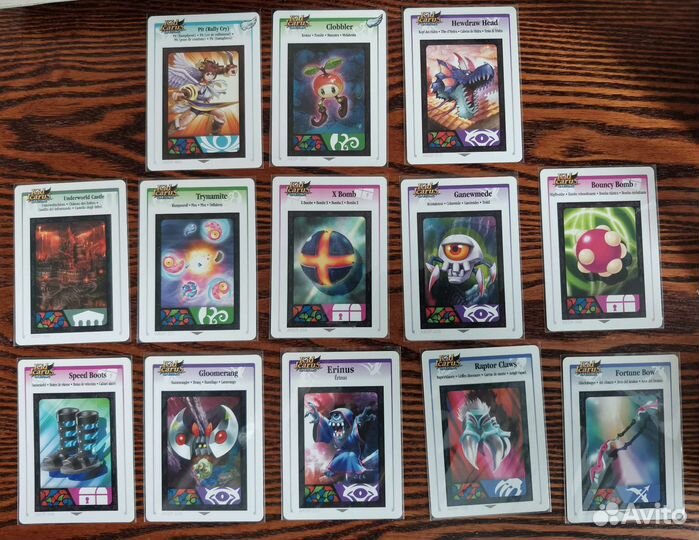 AR карточки Kid Icarus nintendo 3ds