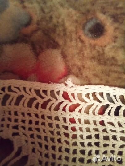 Дорожка вязаная СССР винтаж