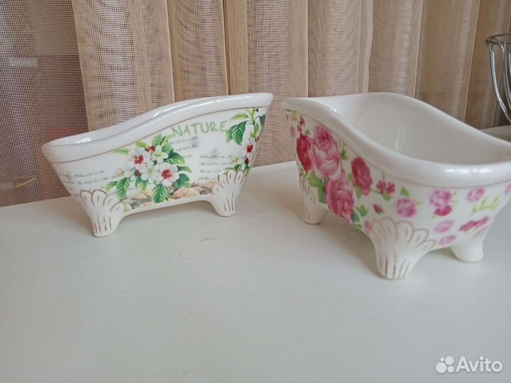 Ванночки для губки керамические