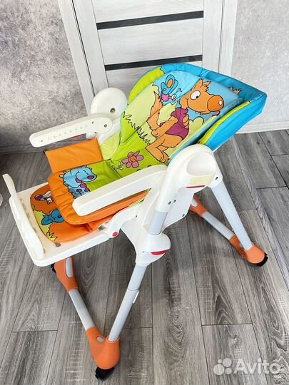 Стульчик для кормления chicco polly