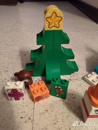 Lego duplo новый год 10837