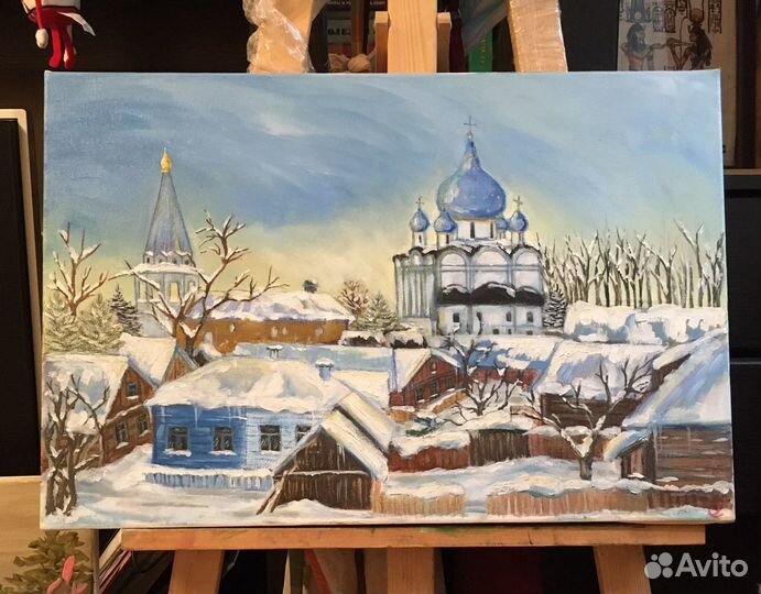 Картина Суздаль 60x40 cm холст/масло